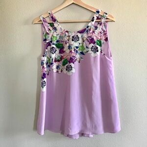 NWOT 100% Silk Tank Anthropologie